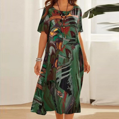 Phoebe - Cozy Floral Dress