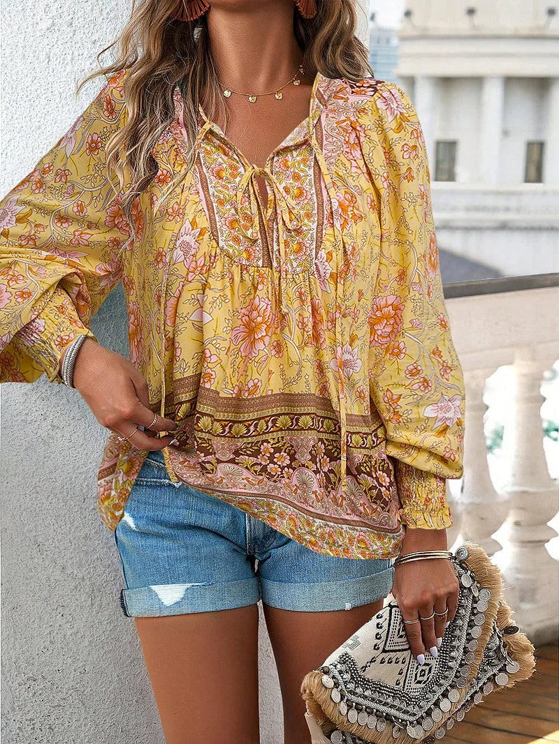 Helena™ - Summer Floral Top