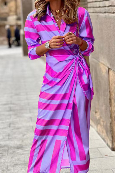 Solana™ - Printed Wrap Dress