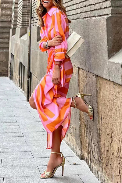 Solana™ - Printed Wrap Dress