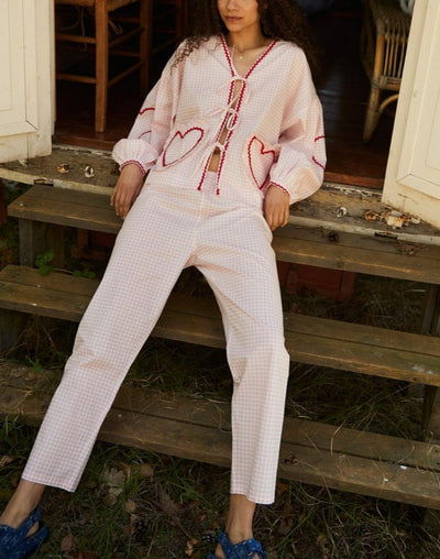 MILA - Heart Blouse