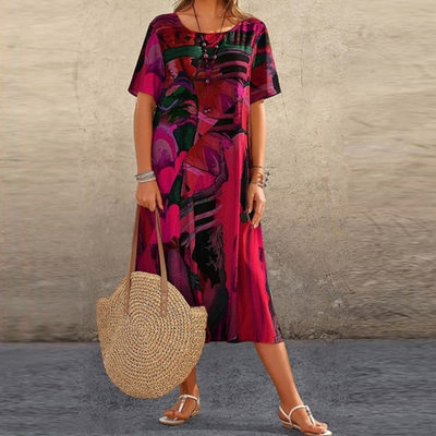 Phoebe - Cozy Floral Dress