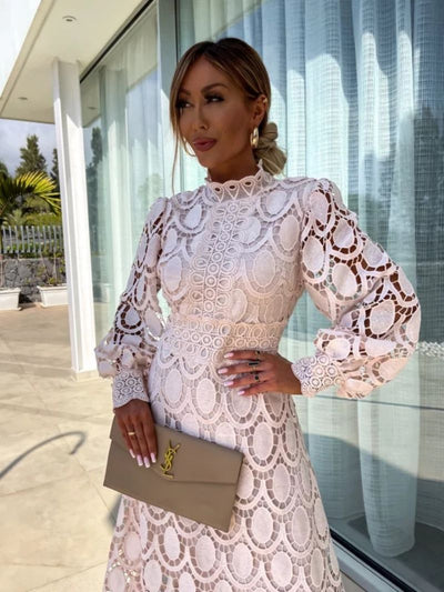 Georgia™ - Elegant French Lace Dress