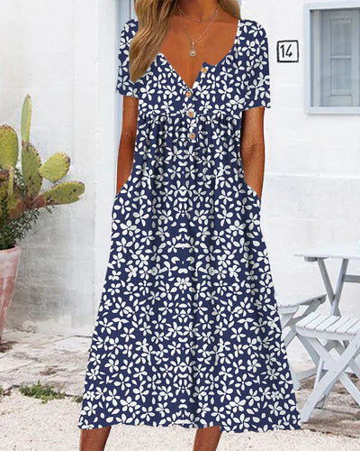 Ellie - Blooming Floral Dress