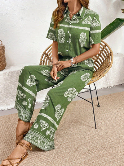 Lily™ - Ethnic Two-Piece Set