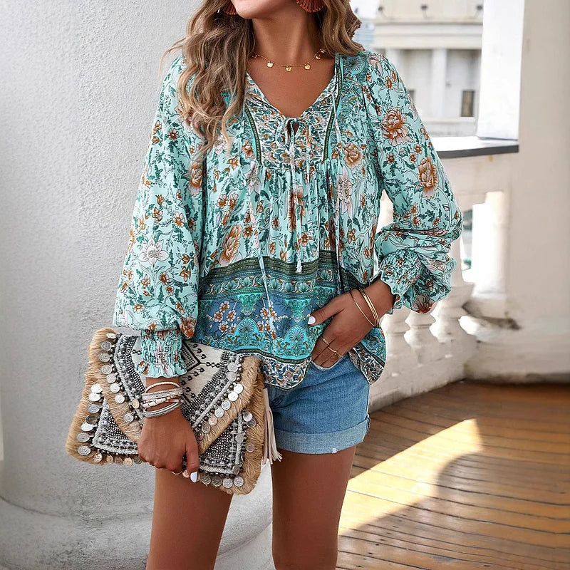 Helena™ - Summer Floral Top