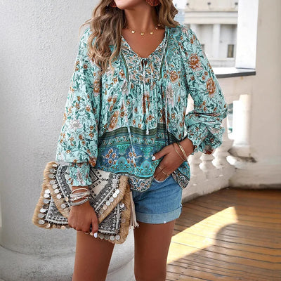 Helena™ - Summer Floral Top