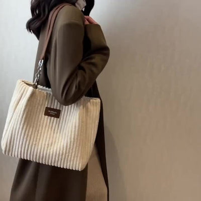 Samantha™ - Cord Shopping Bag