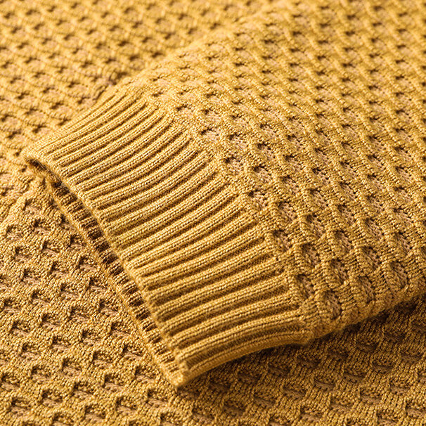 James™  - Comfortable Honeycomb Cardigan