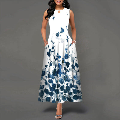 Bianca™ - Casual Sleeveless Dress with Flared Skirt