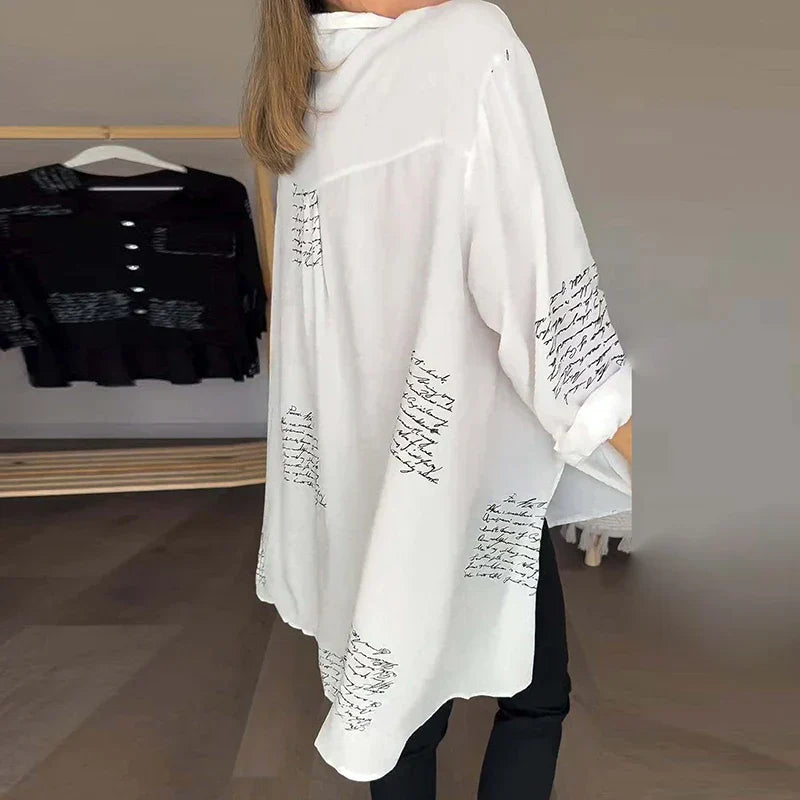 Callista™ - Handwritten Button-Up Shirt