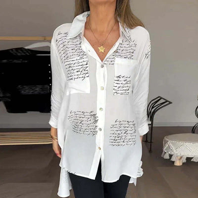 Callista™ - Handwritten Button-Up Shirt