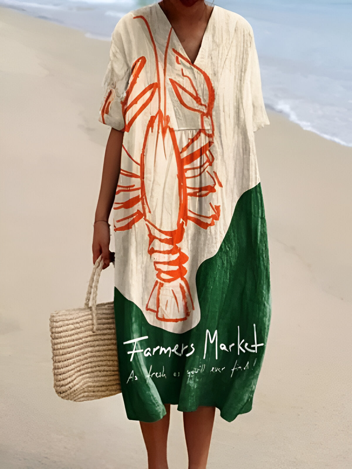 Friya™ | Printed Summer Breeze Dress