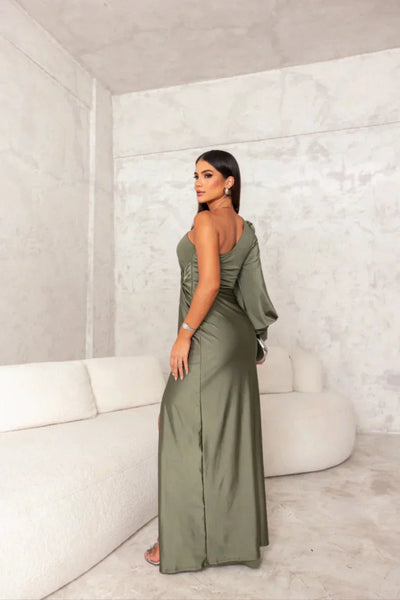 Estella™ - One-Sleeve Evening Dress