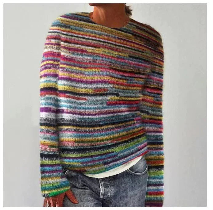 Olivia™ - Cozy Retro Sweater