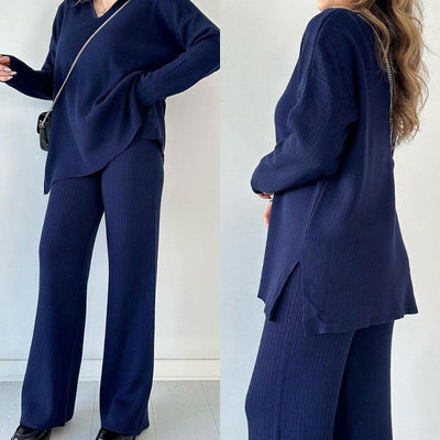 Lily™ - Comfortable V-neck Co-ord Set